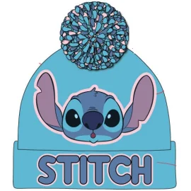 Lilo & Stitch - Pom-Pom Hat Light Blue 