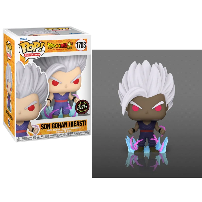 DBS SUPER HERO - POP Animation No. 1703 - Gohan Beast with Chase (GITD) Pop Figuren