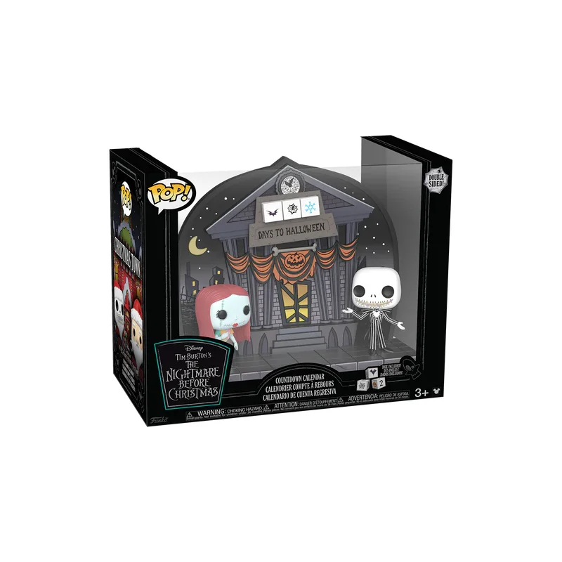 THE NIGHTHIGHT CHRISTMAS - POP countdown calendar two sides Funko