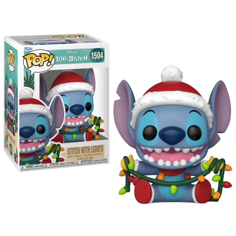 LILO & STITCH - POP Disney N° 1504 - Stitch with Garlands Pop Figur 