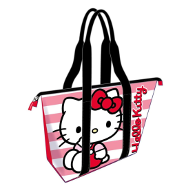 HELLO KITTY - Red - Beach Bag 47x33x15cm 