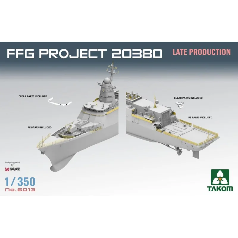 TAKOM MODEL: 1/350; FFG PROJECT 20380 Late production Takom