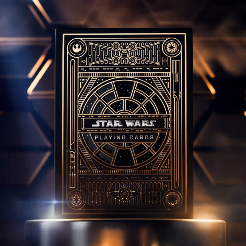 Star Wars Playing Card Game Gold Version 