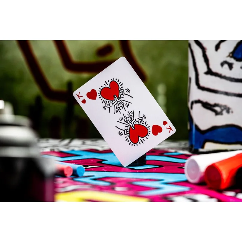 Keith Haring playing card deck