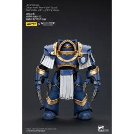 Warhammer The Horus Heresy figure 1/18 Ultramarines Cataphractii Terminator Squad Terminator with Lightning Claws 14 cm Figurine