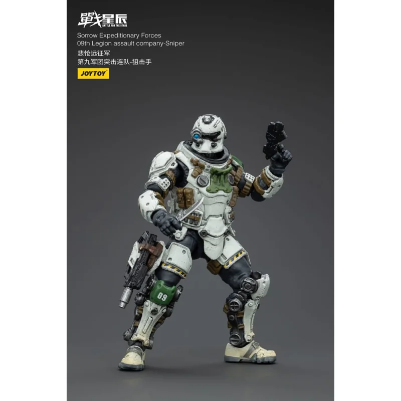 Battle For the Stars - Sorrow Expeditionary Forces 09th Legion Assault Company-Sniper 12 cm figure