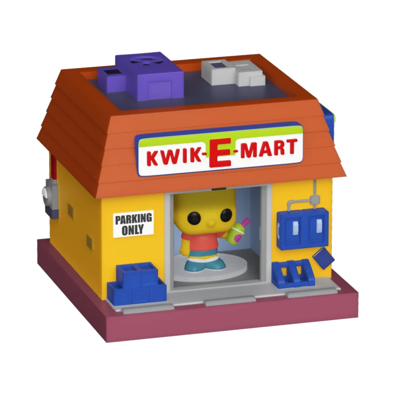 Simpsons - Bitty Pop Town Kwik-E-Mart Pop Figuren