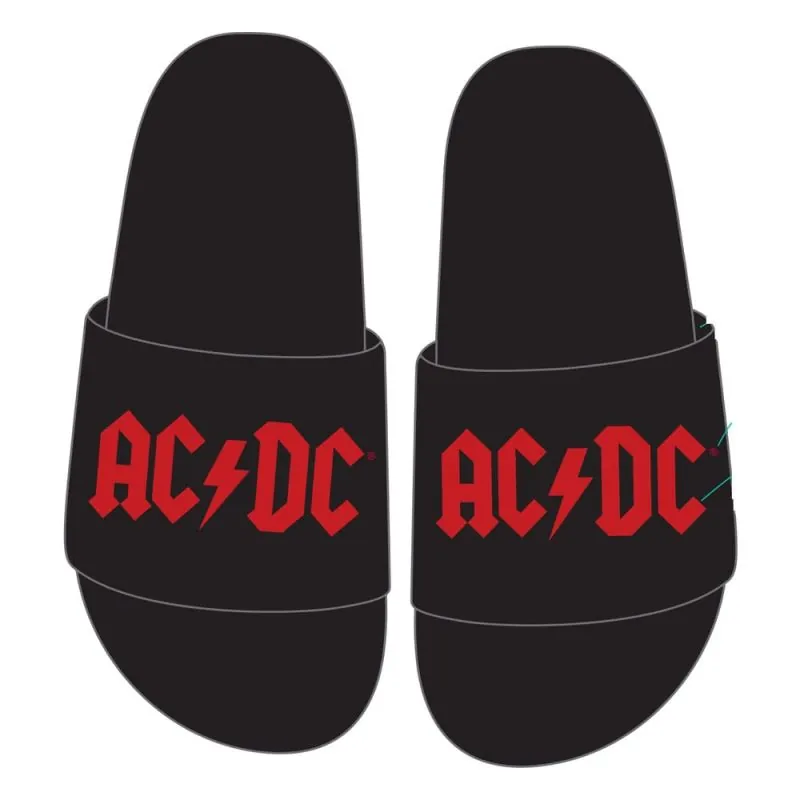 AC/DC - Logo Slippers 