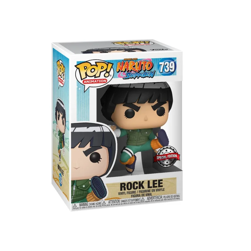 Naruto Figure POP! Animation Vinyl Rock Lee 9 cm Pop Figuren