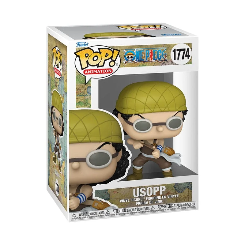 One Piece POP! Animation Vinyl Figure Usopp (Refresh) 9 cm Pop Figuren