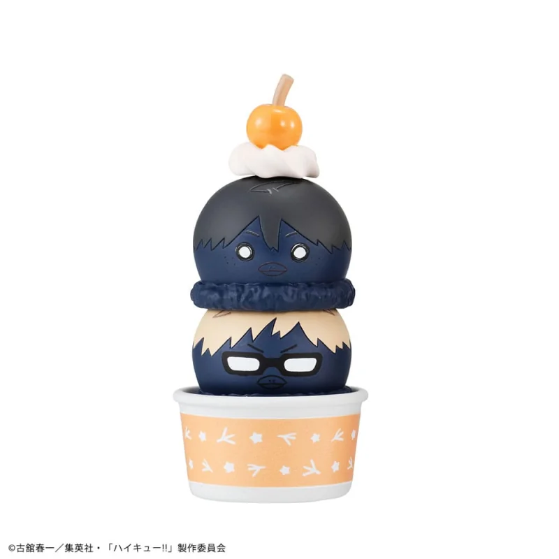 Haikyu!! pack 6 trading figures Tsumichen Stack up & Change 8 cm (with gift) Megahouse