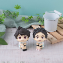 Haikyu!! PVC statuette Look Up Toru Oikawa & Hajime Iwaizumi Uniform Ver. 11cm (with gift) Statuen 