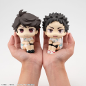 Haikyu!! PVC statuette Look Up Toru Oikawa & Hajime Iwaizumi Uniform Ver. 11cm (with gift) Statuen