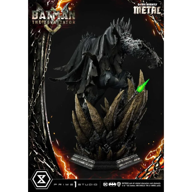 Dark Knights: Metal statuette 1/3 The Devastator Regular Version 98 cm