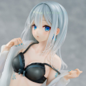 Original Character 1/7 Silver-Haired Girl Sky Blue Morning Special Outfit Ver. by Fuumi Illustration 16 cm