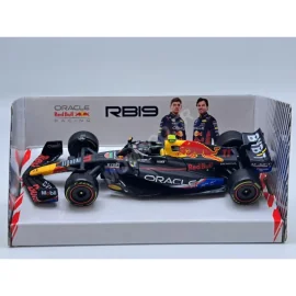 RED BULL F1 RB19 TEAM ORACLE RED BULL RACING 11 SERGIO PEREZ GRAND PRIX AUSTIN 2023 4EME Miniatur 