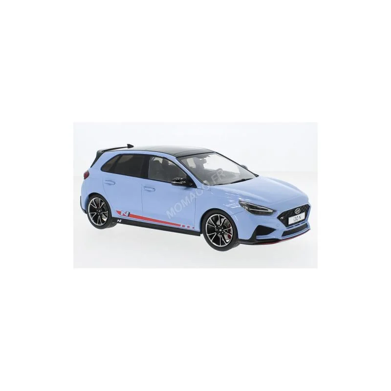 HYUNDAI I30N 2021 BLEU CLAIR DECORE Miniatur 