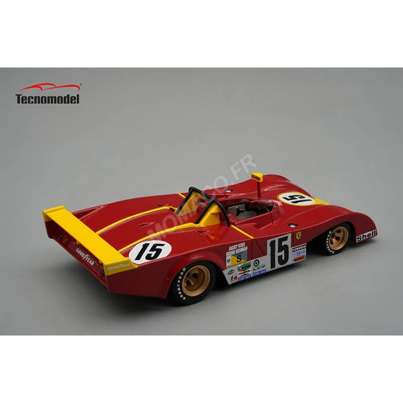 FERRARI 312 PB 15 JACKY ICKX/BRIAN REDMAN 24H DU MANS 1973 Fahrzeug-Miniatur