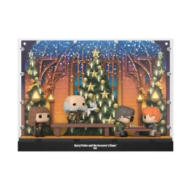 Harry Potter - Pack 4 POP Moments Deluxe Great Hall Holiday Pop Figur 