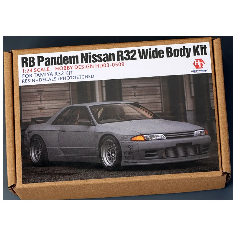 RB PANDEM NISSAN R32 WIDE BODY KIT FOR TAMIYA R32 Modellbausatz 