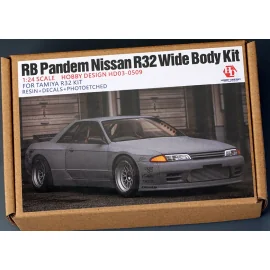 RB PANDEM NISSAN R32 WIDE BODY KIT FOR TAMIYA R32 Modellbausatz 