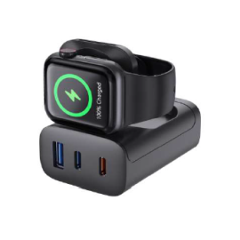 USB charger 1 type C port + 1 type A port + Apple Watch charging base 