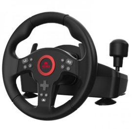 8in1 steering wheel and pedal board compatible with PC, PS3, PS4, Xbox One, Xbox Series, Switch 