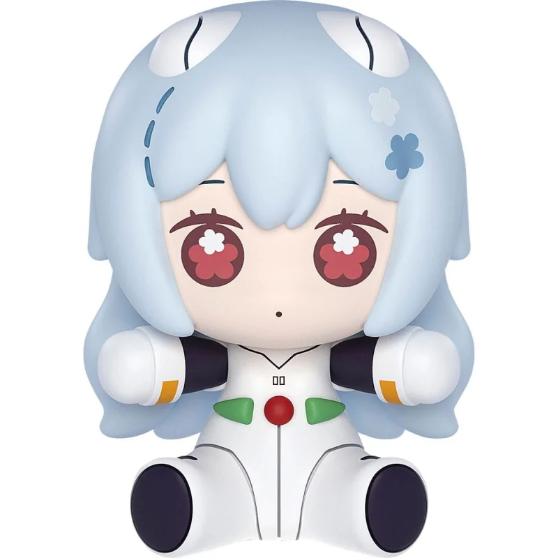 Neon Genesis Evangelion: Rebuild of Evangelion figure Chibi Huggy Good Smile Rei Ayanami: Long Hair Ver. 7cm Figurine 