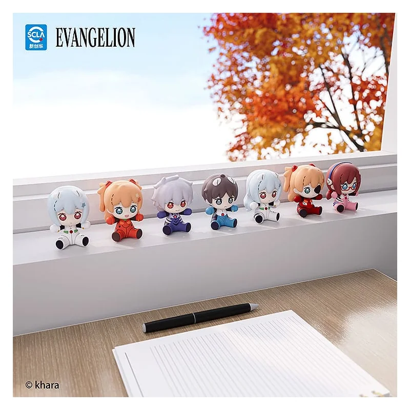 Neon Genesis Evangelion: Rebuild of Evangelion figure Chibi Huggy Good Smile Asuka Shikinami Langley: Plugsuit Ver. 7cm