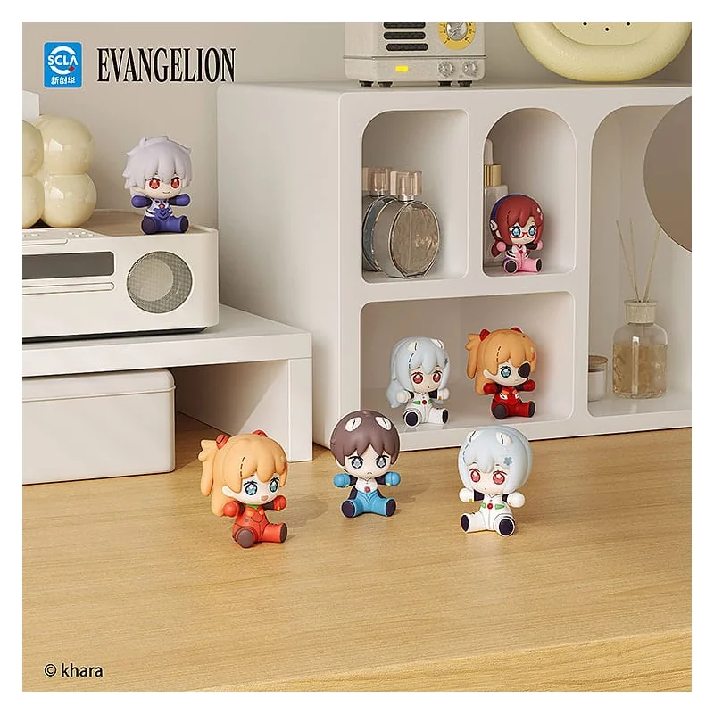 Neon Genesis Evangelion: Rebuild of Evangelion figure Chibi Huggy Good Smile Asuka Shikinami Langley: Plugsuit Ver. 7cm