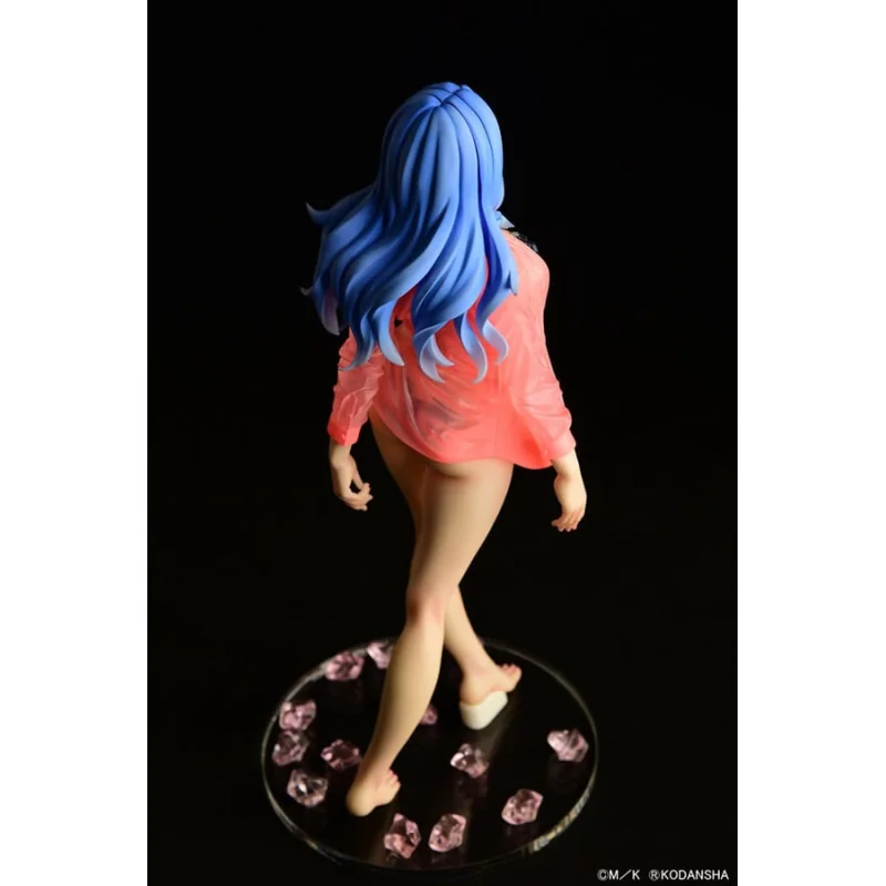 Fairy Tail statuette 1/6 Jubia Lokser Gravure_Stylesee-through wet shirt Black Bikini!! 25cm