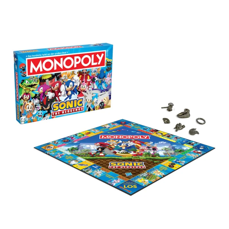 Monopoly board game Sonic the Hedgehog *GERMAN*