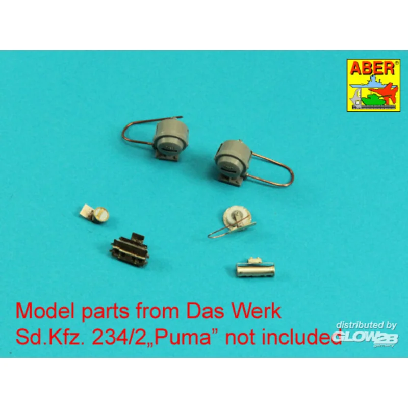 German Accessories for Horn, Notek, Front, Tail & Convoy Lights Aber Models