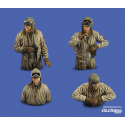 US tank crew WWII Figuren 