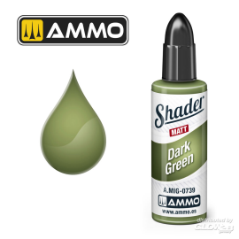 MATT SHADER Dark Green Modellbau-Farbe 