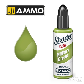 MATT SHADER Military Green Modellbau-Farbe 