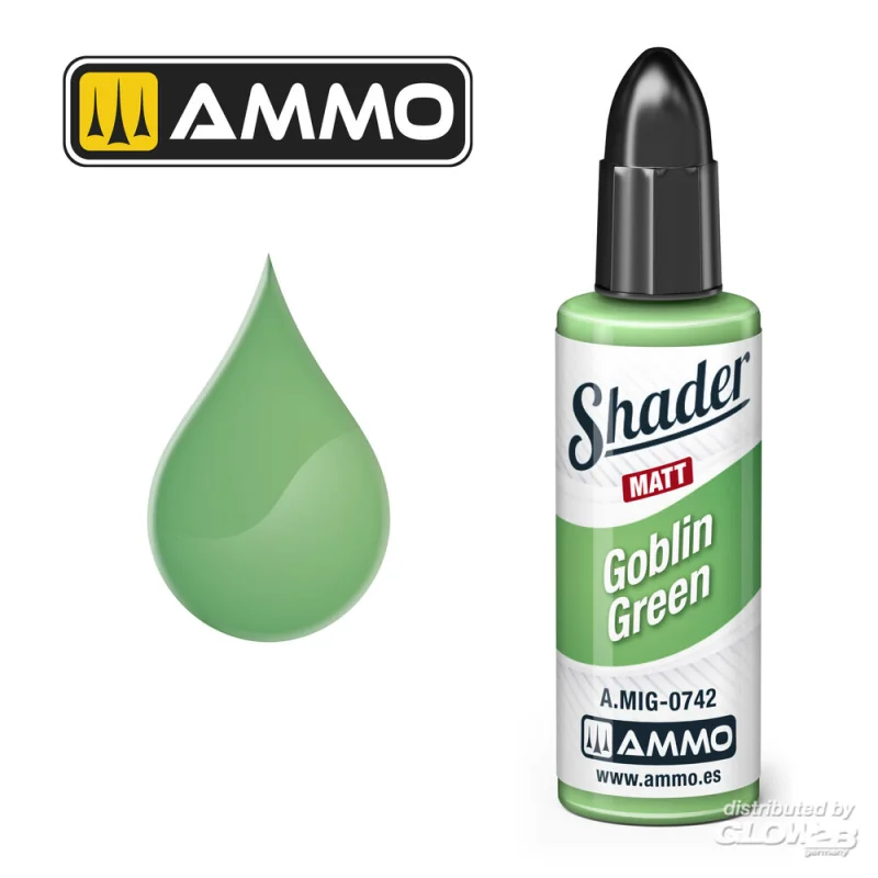 MATT SHADER Goblin Green Modellbau-Farbe 