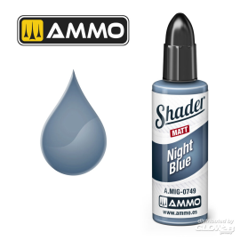 MATT SHADER Night Blue Modellbau-Farbe 