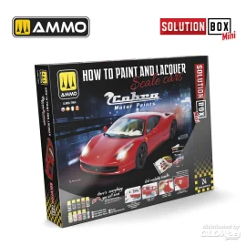 SOLUTION BOX MINI 24 - How to Paint and Lacquer Scale Cars - COBRA MOTOR PAINTS Modellbau-Farbe 