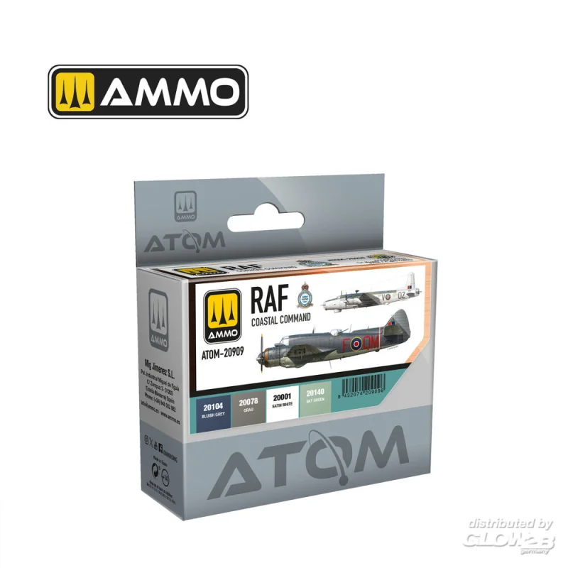 ATOM RAF Coastal Command Set Modellbau-Farbe 