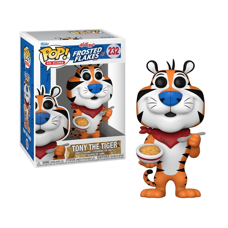 KELLOGG'S - POP AD Icon No. 232 - Tony the Tiger ('84) Pop Figur 