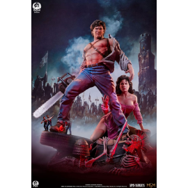 Army of Darkness figure Premier Series 1/4 Ash Deluxe Edition 53 cm Statuen 