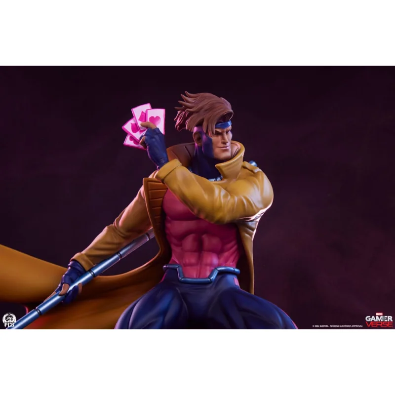 PCSMGCGAM110P2 Marvel Gamerverse Classics PVC statuette 1/10 Gambit Player 2 Edition 17 cm