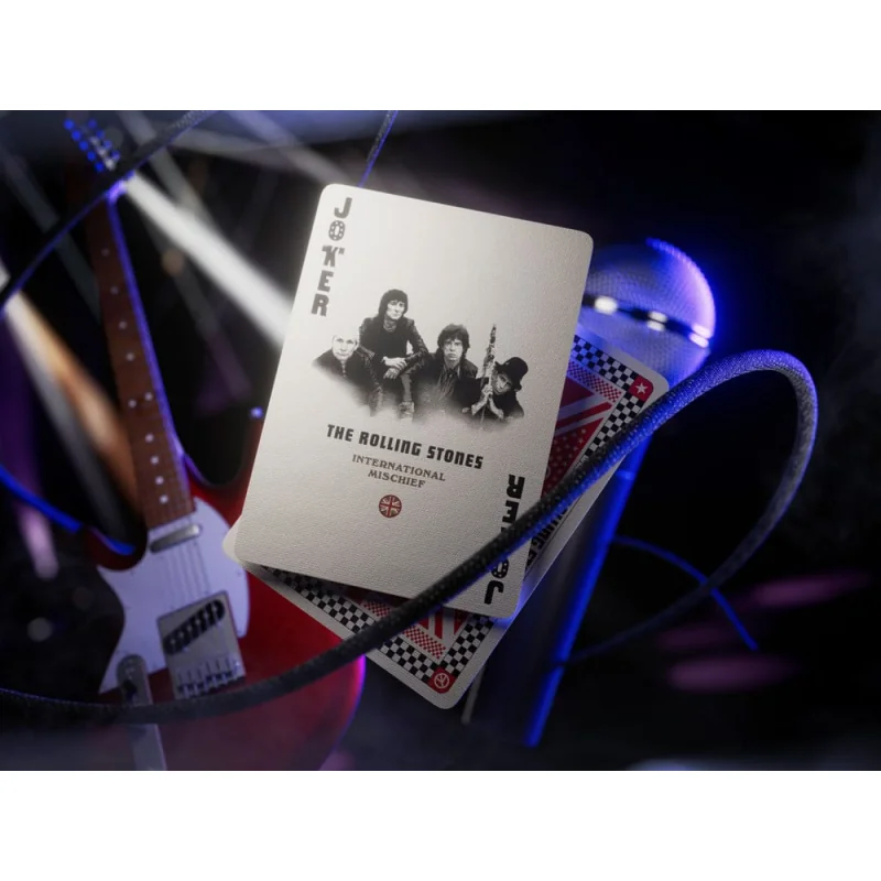 The Rolling Stones playing card game