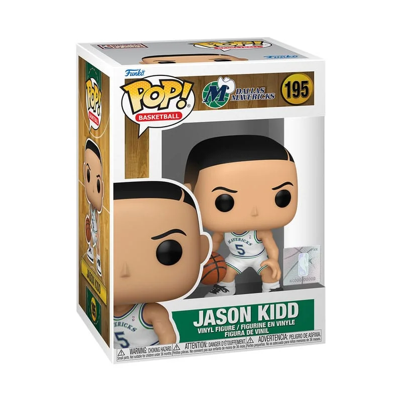 NBA Legends POP! Sports Vinyl Figure Dallas Mavericks: Jason Kidd (Rookie Season) Pop Figuren