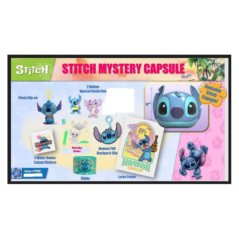 Lilo & Stitch - Stitch Jumbo Mystery Capsule Gift Set Spielsets