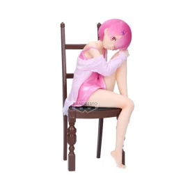 RE ZERO - Ram - Relax Time Figure 20cm Figurine 