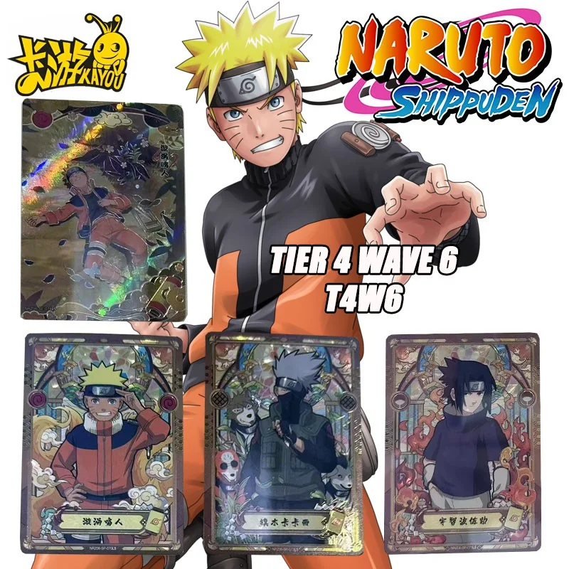 NARUTO - KAYOU CARD BOOSTER BOX TIER 4 WAVE 6 T4W6 X 18 Figurine 