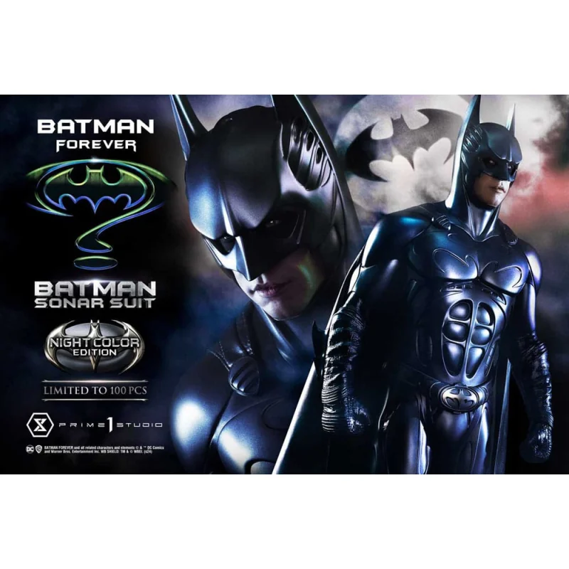 Batman Forever statuette Museum Masterline Series 1/3 Batman Sonar Suit Night Color Edition 95 cm Figuren