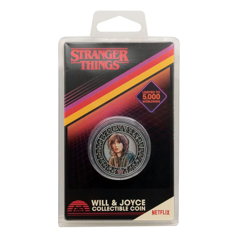 FNTK-NFX-ST03 Stranger Things Will & Joyce Collector's Coin 4 cm